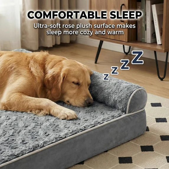 Waterproof Memory Foam Orthopedic Dog Couch Bed