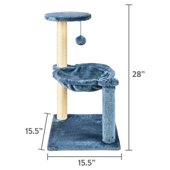 3-Level Cat Tower with Hammock