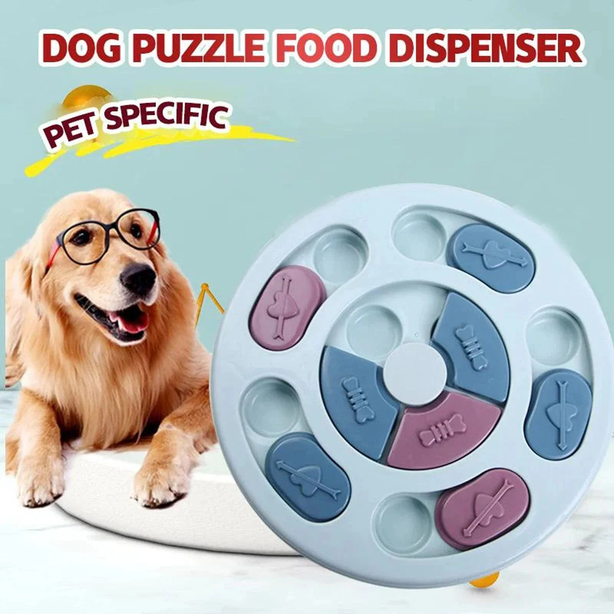 Puzzle Feeder for Anxious Dogs