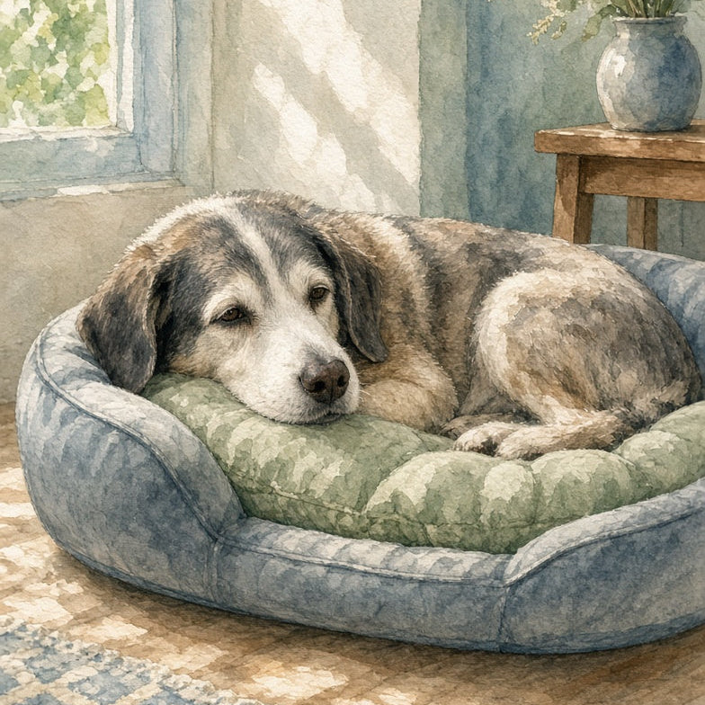 Comfort Tips for Senior Dogs with Anxiety